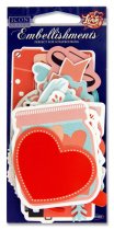 * ICON CRAFT PKT.24 EMBELLISHMENTS - LOVE