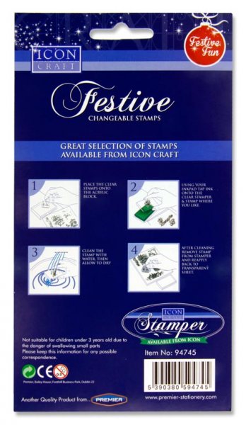 * ICON CRAFT CHANGEABLE STAMPS - FESTIVE FUN