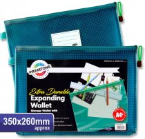 PREMTO A4+ EXTRA DURABLE MESH WALLET - PEACOCK BLUE