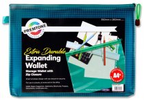 PREMTO A4+ EXTRA DURABLE MESH WALLET - PEACOCK BLUE