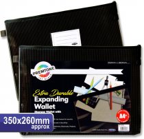 PREMTO A4+ EXTRA DURABLE MESH WALLET - JET BLACK
