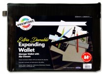 PREMTO A4+ EXTRA DURABLE MESH WALLET - JET BLACK