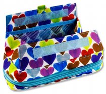 STUDENT SOLUTIONS DESK PENCIL POUCH W/GLASSES CASE 3 ASST.