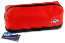 PREMIER PENCIL POUCH WITH 2 ZIPPERS 3 ASST