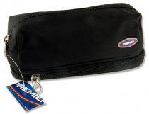 PREMIER PENCIL POUCH WITH 2 ZIPPERS 3 ASST
