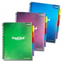 STUDENT SOLUTIONS A4 250pg PP 5 SUBJECT PROJECT BOOK 3 ASST.