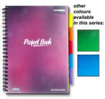 STUDENT SOLUTIONS A4 250pg PP 5 SUBJECT PROJECT BOOK 3 ASST.
