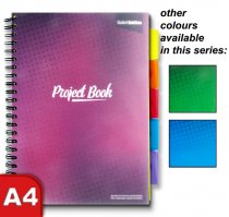 STUDENT SOLUTIONS A4 250pg PP 5 SUBJECT PROJECT BOOK 3 ASST.