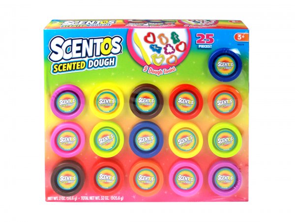 SCENTOS 25pce SCENTED DOUGH & CUTTERS SET