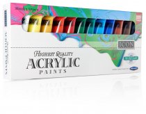 ICON BOX 12x36ml ACRYLIC PAINTS