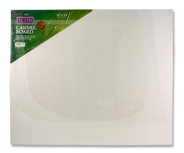 ICON CANVAS BOARD 380gm2 - 20"x24"