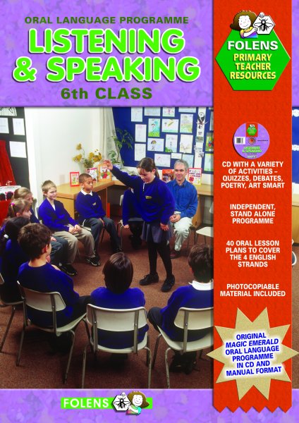 Listening & Speaking 6th Class (Book & CD)