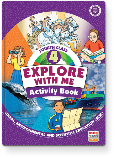 NEW Explore with Me 4 Pack (Pupil Book & Activity Book) - 4th class