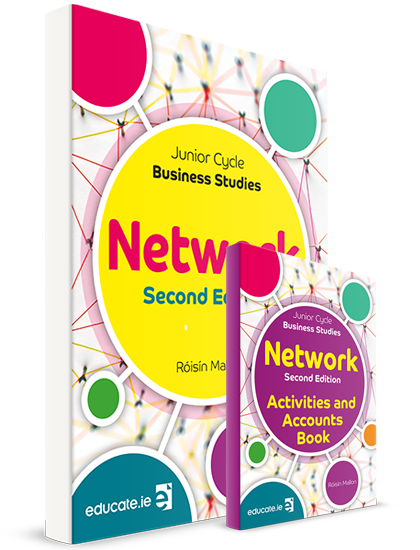 Network - 2nd edition textbook and activities and accounts book
