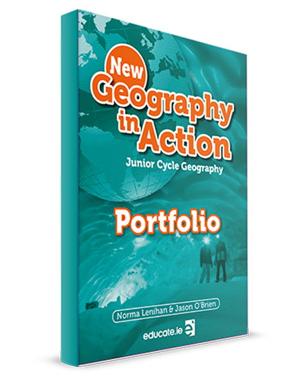 NEW Geography in action portfolio/activity book combined