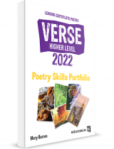 Verse 2022 (HL) poetry skills portfolio