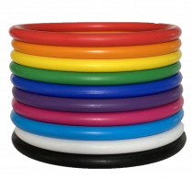 set of 10 tossing rings