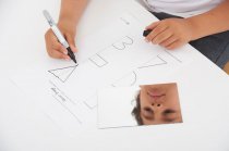 DOUBLE-SIDED MIRROR 150X100MM