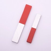 CHROME STEEL BAR MAGNETS 100x15x6mm