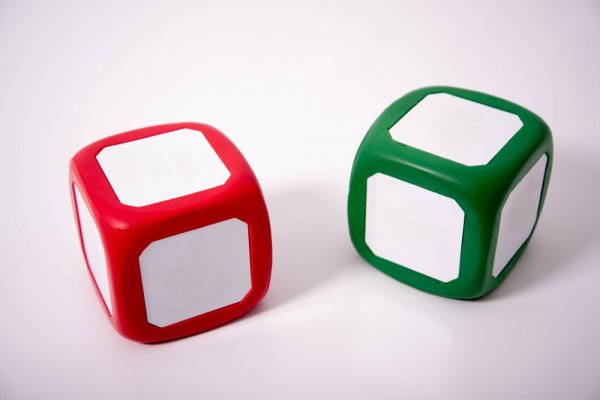 GIANT WRITE / WIPE DICE