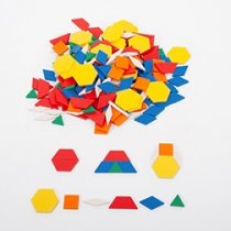 PLASTIC PATTERN BLOCKS
