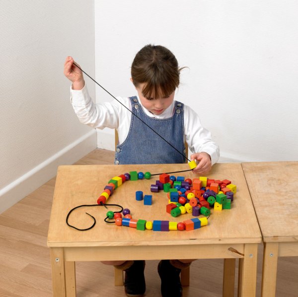 LARGE WOODEN LACING BEADS-New lower price