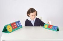 TELL TIME FLIP CHART - STUDENT