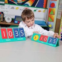 TELL TIME FLIP CHART - TEACHER