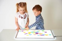 CLEAR JUNIOR RAINBOW PEBBLES