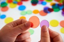 TRANSLUCENT COLOUR COUNTERS