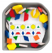 FUN PLAY WOODEN PATTERN BLOCKS