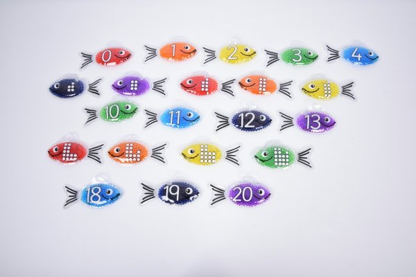 RAINBOW GEL NUMBER FISH