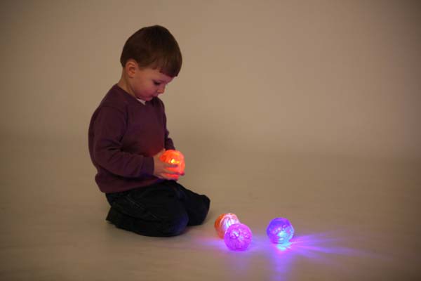 SENSORY FLASHING BALLS