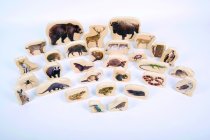 WOODEN FOREST ANIMAL BLOCKS