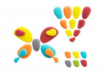 FUN PLAY RAINBOW PEBBLES