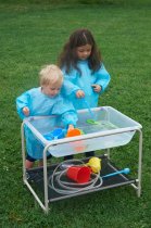 CLEAR SAND & WATER TRAY WITH STAND