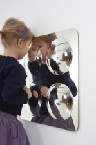 ACRYLIC MIRROR PANEL - LARGE 4-DOME