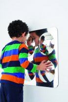 ACRYLIC MIRROR PANEL - LARGE 4-DOME