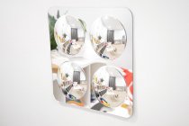 ACRYLIC MIRROR PANEL - LARGE 4-DOME