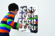 ACRYLIC MIRROR PANEL - LARGE 16-DOME