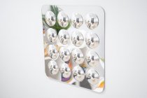 ACRYLIC MIRROR PANEL - LARGE 16-DOME