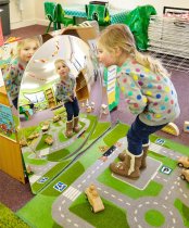 ACRYLIC MIRROR PANEL - GIANT SINGLE DOME