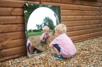 ACRYLIC MIRROR PANEL - GIANT SINGLE DOME