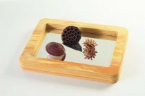 WOOD EFFECT SOFTIE MIRROR TRAY
