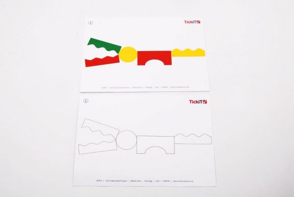 COLOUR CRYSTAL BLOCK SET