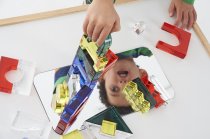 COLOUR CRYSTAL BLOCK SET