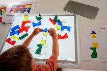 COLOUR CRYSTAL BLOCK SET