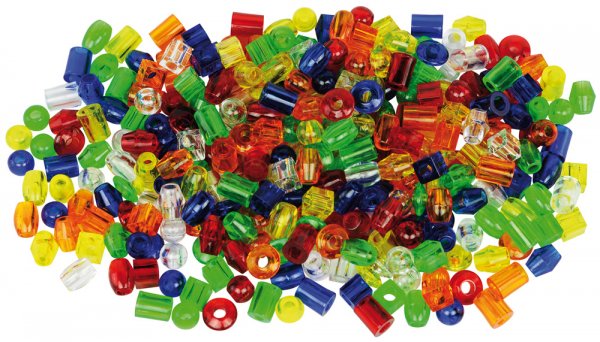 TRANSLUCENT JUMBO LACING BEADS