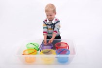 TRANSLUCENT COLOUR BUCKET SET