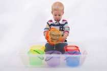TRANSLUCENT COLOUR BUCKET SET